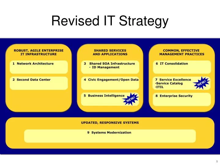 revised it strategy