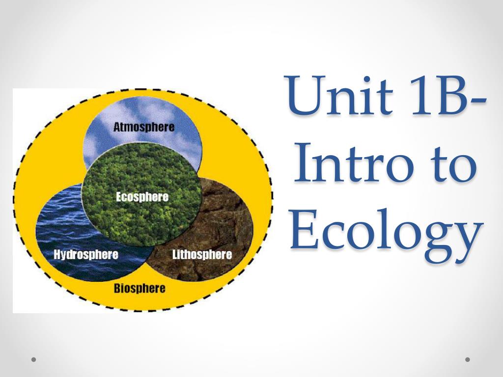 PPT - Unit 1B- Intro to Ecology PowerPoint Presentation, free download ...