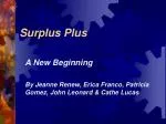 Surplus Plus: A New Beginning in Sustainable Commerce - slide 1
