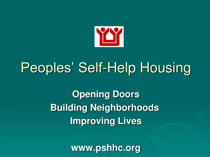 peoples self help housing