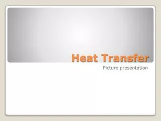 Heat Transfer