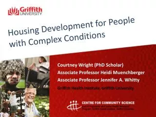 Housing Development for People with Complex Conditions