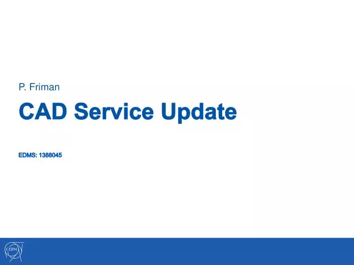 cad service update edms 1388045