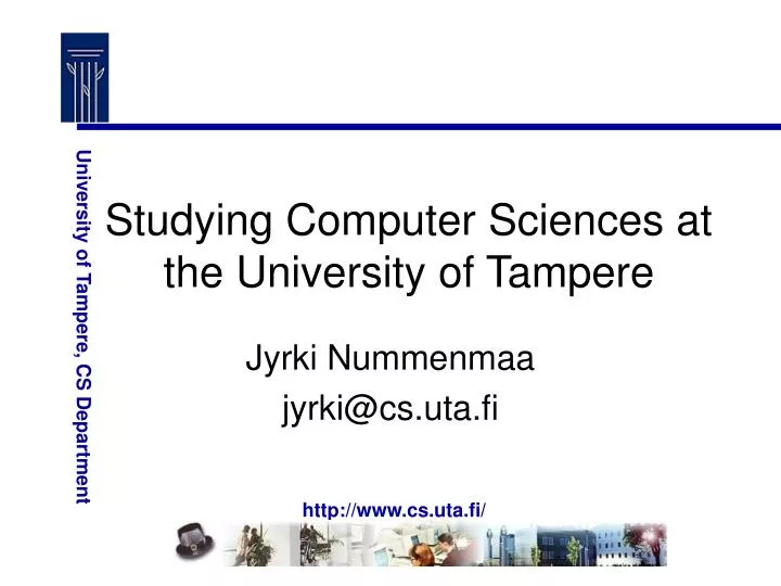 studying computer sciences at the university of tampere