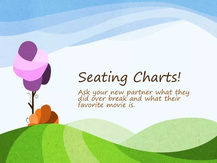 seating charts