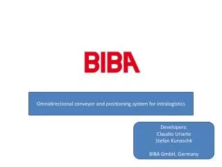 Omnidirectional conveyor and positioning system for intralogistics