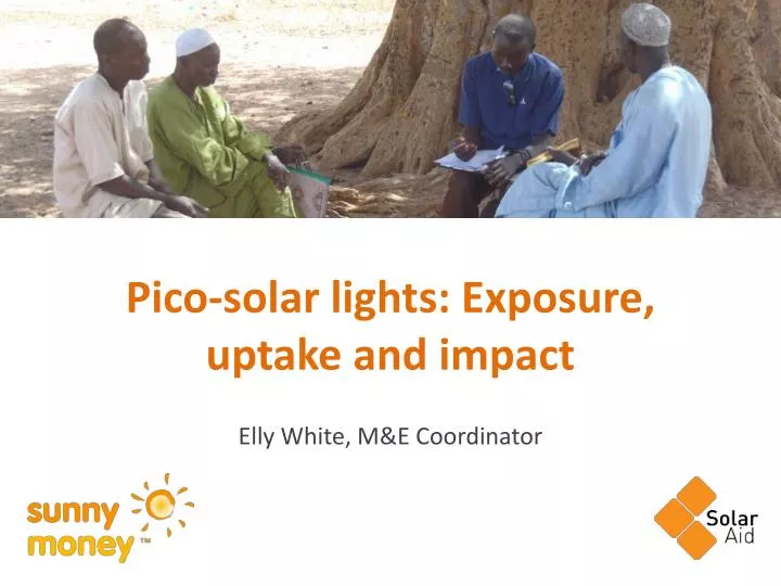 pico solar lights exposure uptake and impact