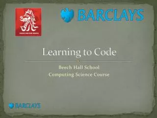 Learning to Code