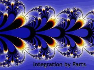 Integration by Parts