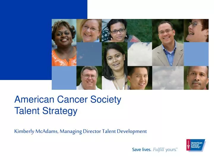 american cancer society talent strategy kimberly mcadams managing director talent development