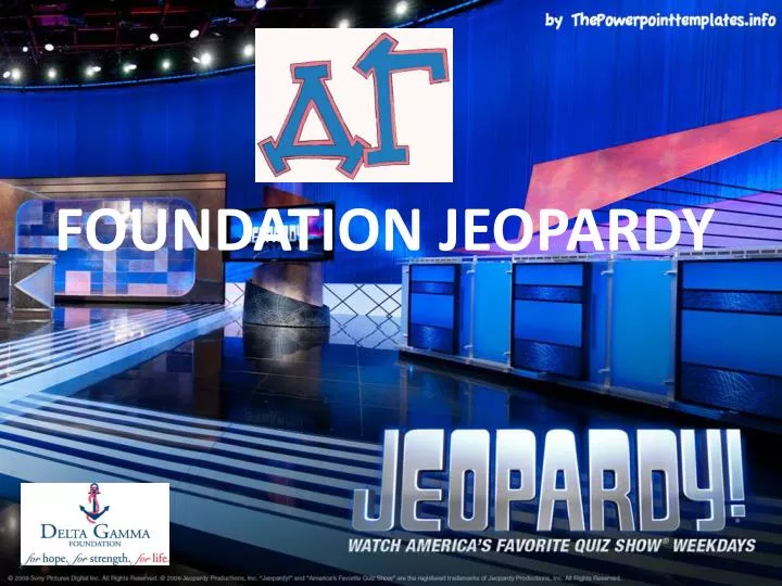 foundation jeopardy