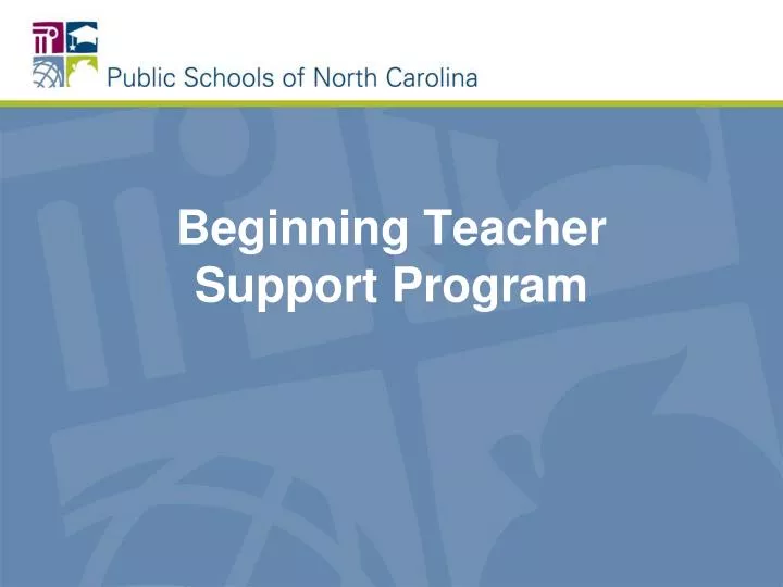 beginning teacher support program