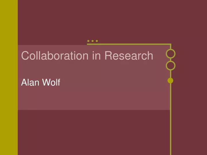 collaboration in research