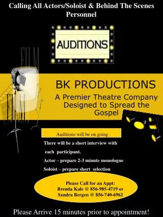 BK PRODUCTIONS