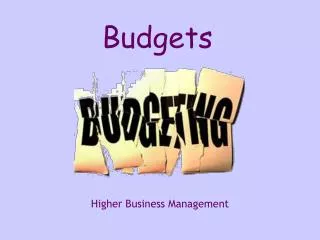 Higher Business Management