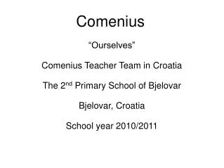 Comenius