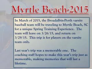 Myrtle Beach-2015
