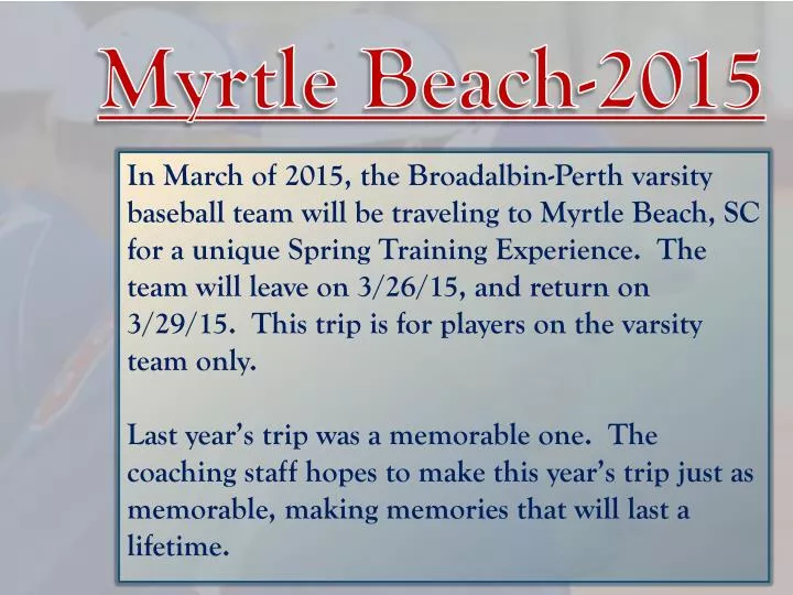 myrtle beach 2015