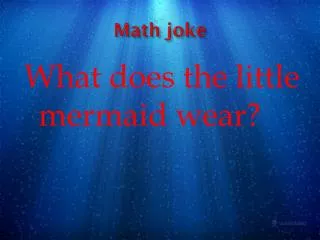 Math joke