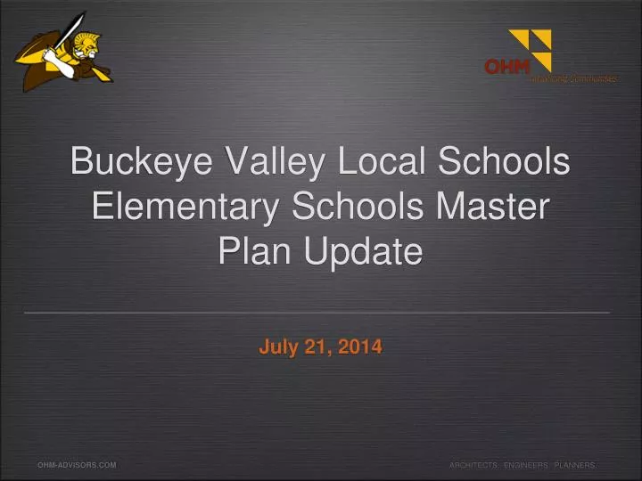 buckeye valley local schools elementary schools master plan update
