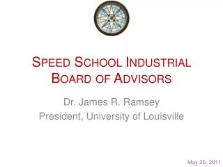 Speed School Industrial Board of Advisors