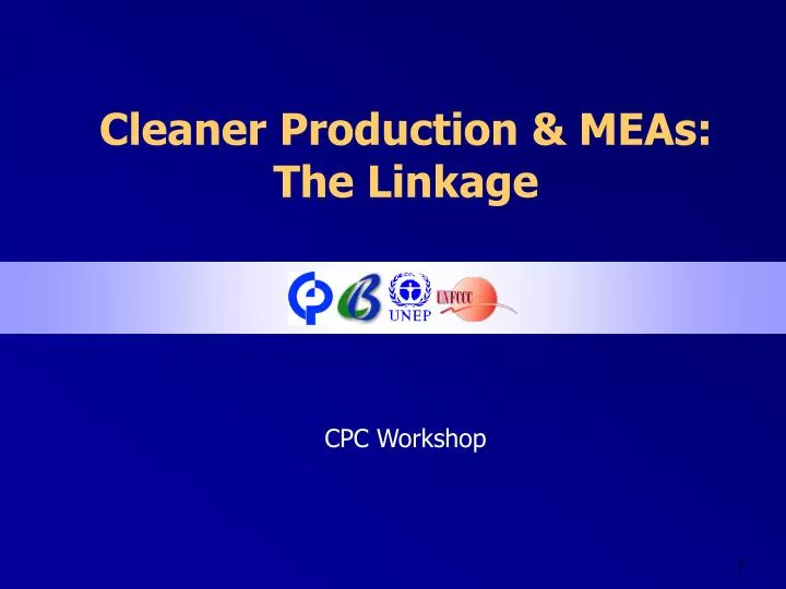 cleaner production meas the linkage