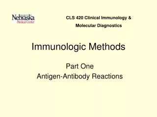 Immunologic Methods