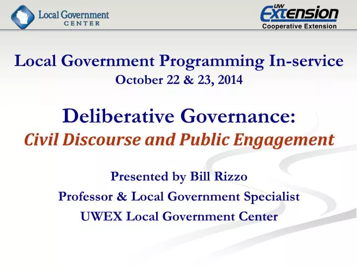 local government programming in service october 22 23 2014