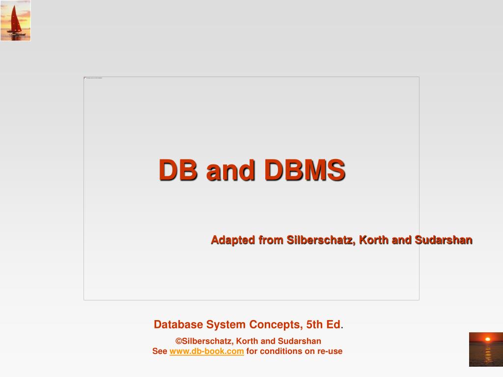 PPT - DB and DBMS PowerPoint Presentation, free download - ID:6820743