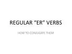 Mastering Regular French -ER Verbs Conjugation - slide 1