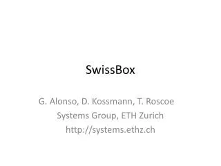 SwissBox