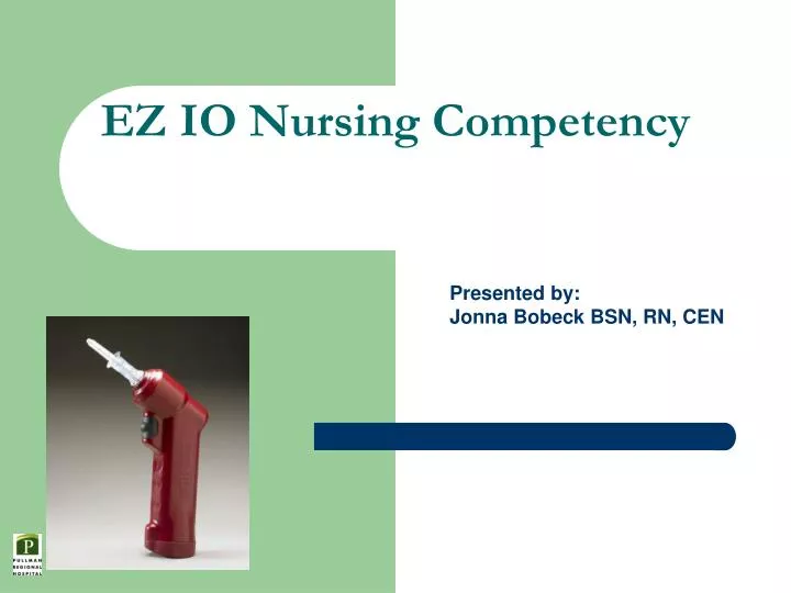 ez io nursing competency