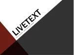 LiveText Assignment Templates for Student Success - slide 1