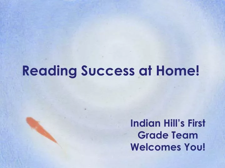 reading success at home
