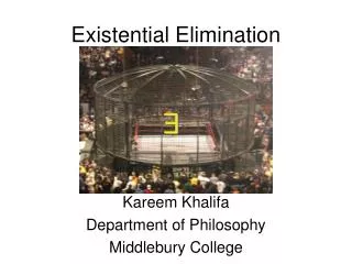 Existential Elimination