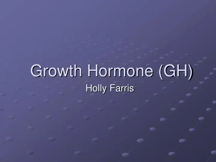 growth hormone gh