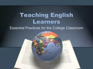 Teaching English Learners