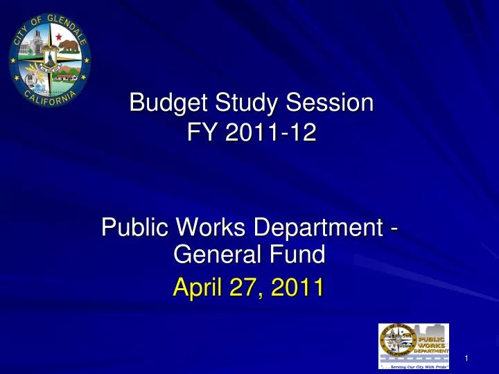 budget study session fy 2011 12