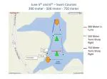 June 5 th and 6 th – Swim Courses 300 meter - 500 meter - 750 meter - slide 1