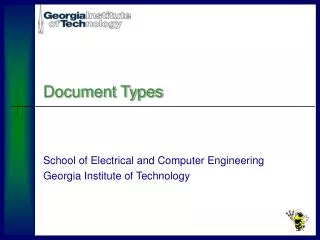 Document Types