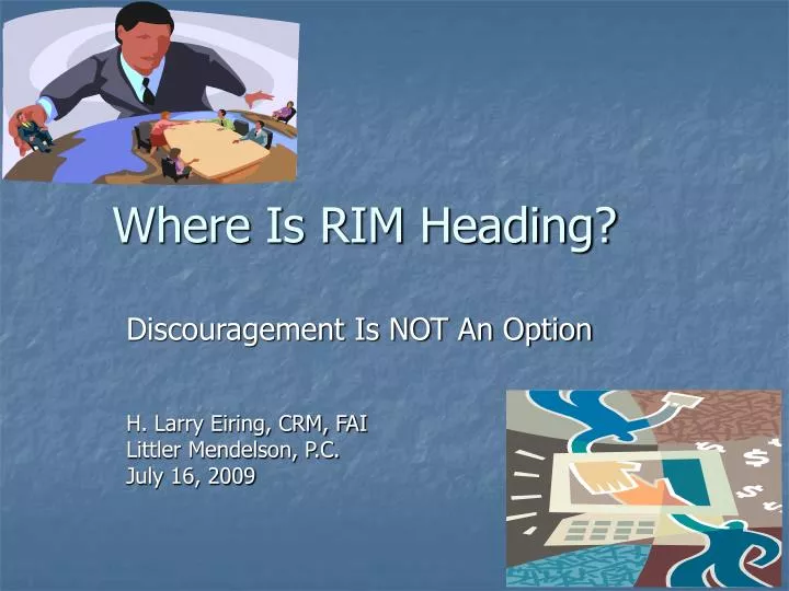 where is rim heading