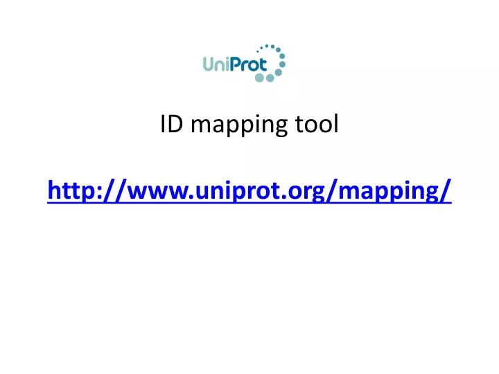 id mapping tool http www uniprot org mapping