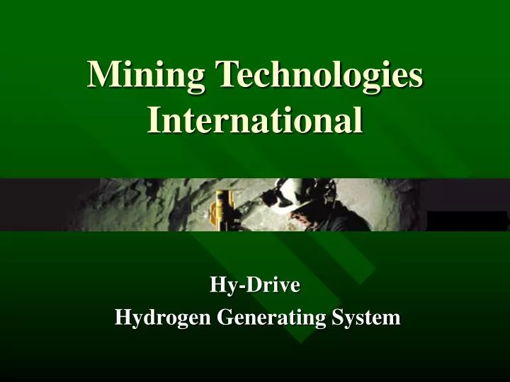 mining technologies international