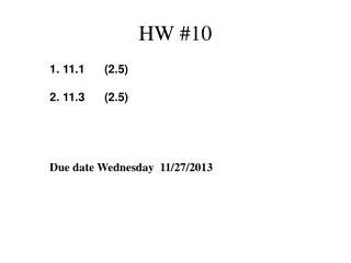 hw 10