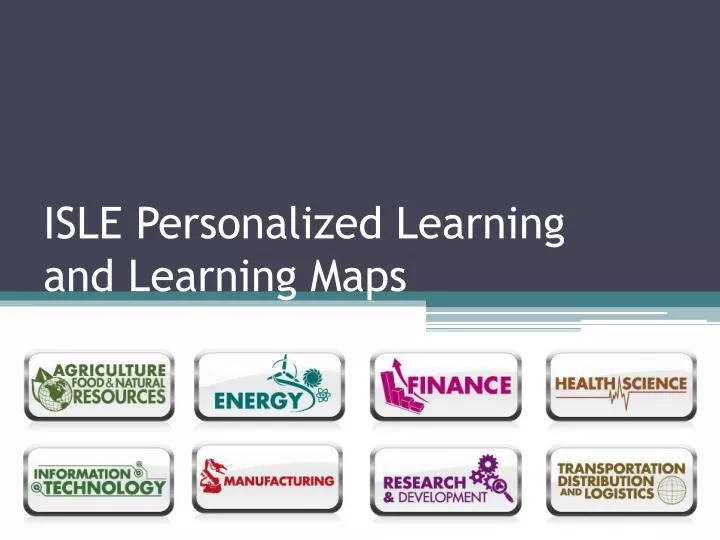 isle personalized learning and learning maps
