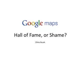 Hall of Fame, or Shame?