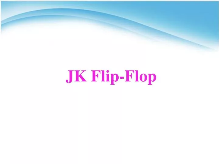 jk flip flop