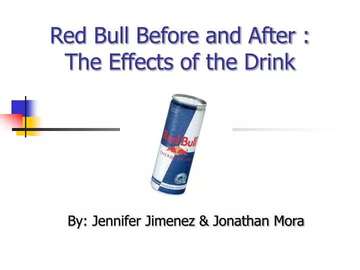 red bull before and after the effects of the drink