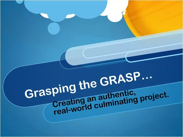 grasping the grasp