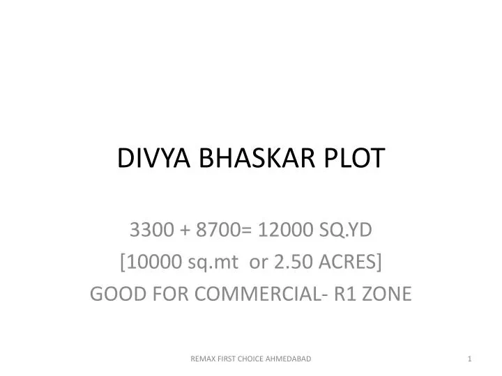 divya bhaskar plot